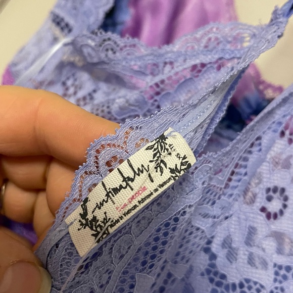 NWT Intimately Free People Just Dreamy Maxi in Blue Vista - Picture 14 of 16